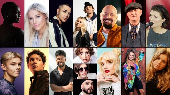 These are the first 14 contestants of Melodifestivalen 2022! – ESCBubble