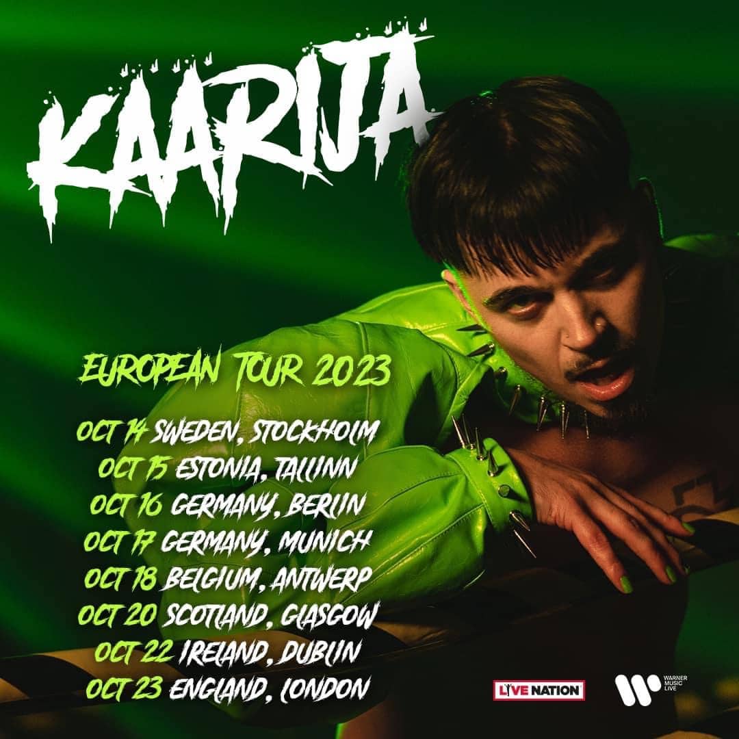 Krij announces his European tour – ESCBubble